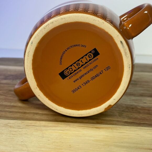 Sock Monkey Double Handle Mug Galerie Kids Gift Whimsical 16oz Curious George - Picture 3 of 9